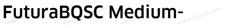 FuturaBQSC Medium字体转换